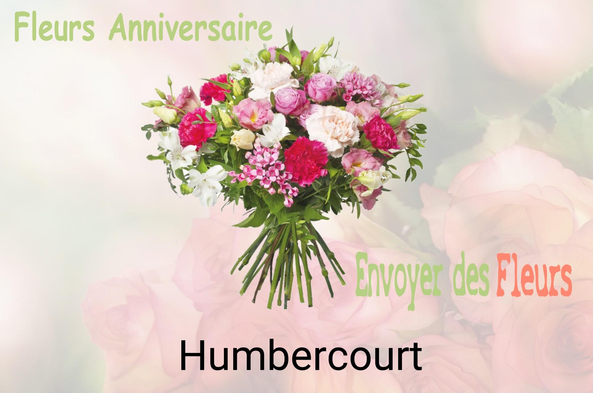 Bouquet de fleurs d’anniversaire livré à Humbercourt